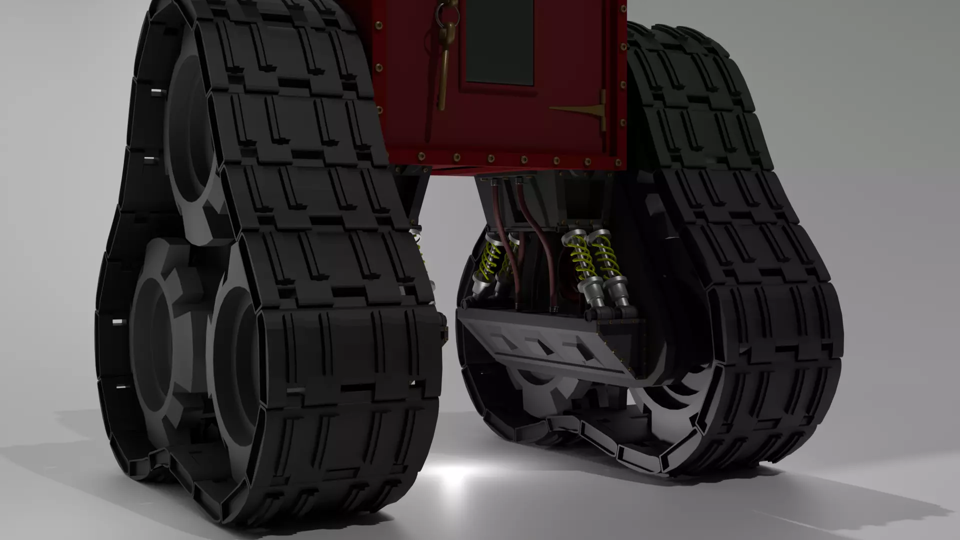 Robot Sci Fi MailMan 3D model_3