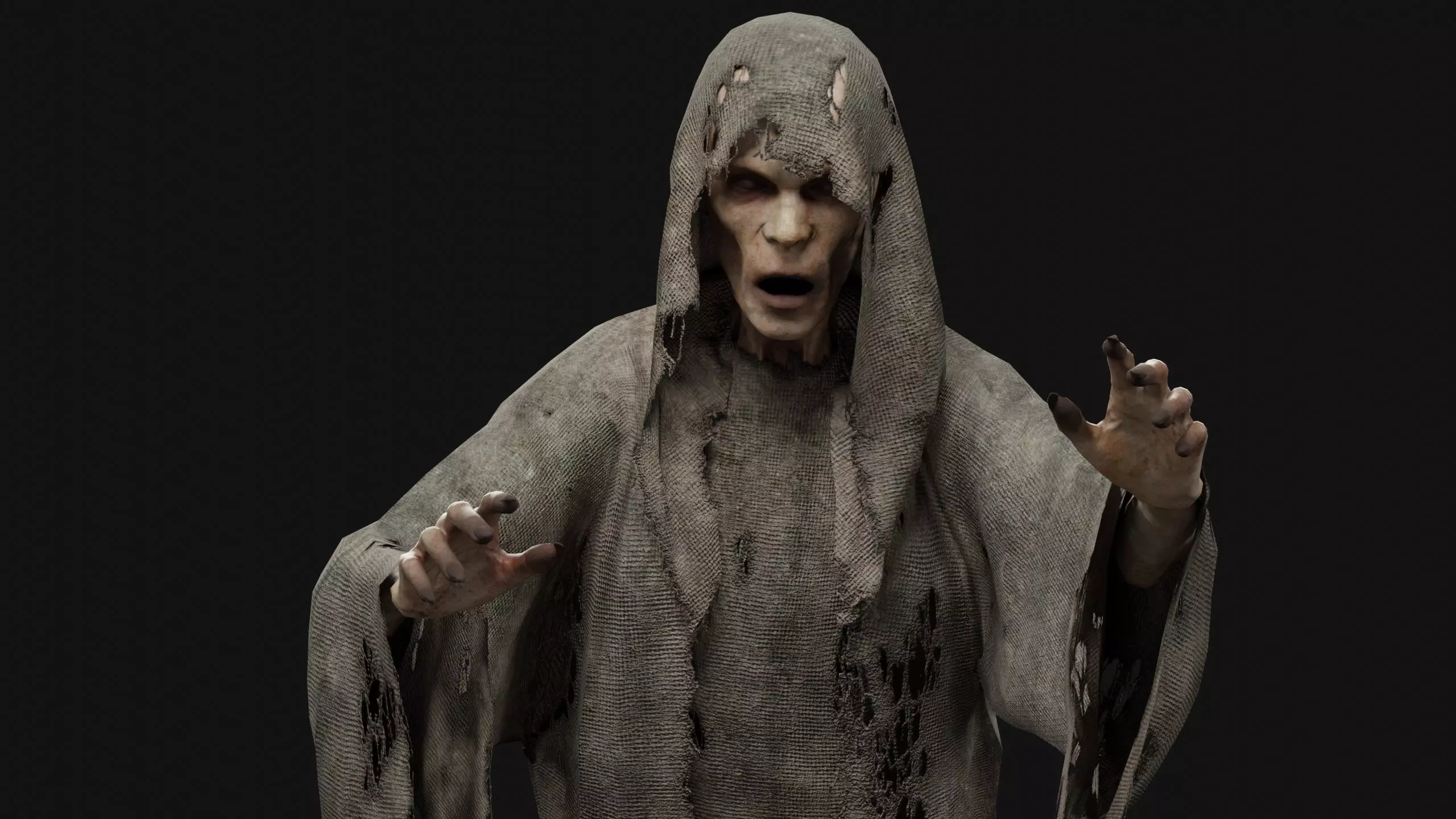 Flying Ghost Pack 3D Model Collection_7