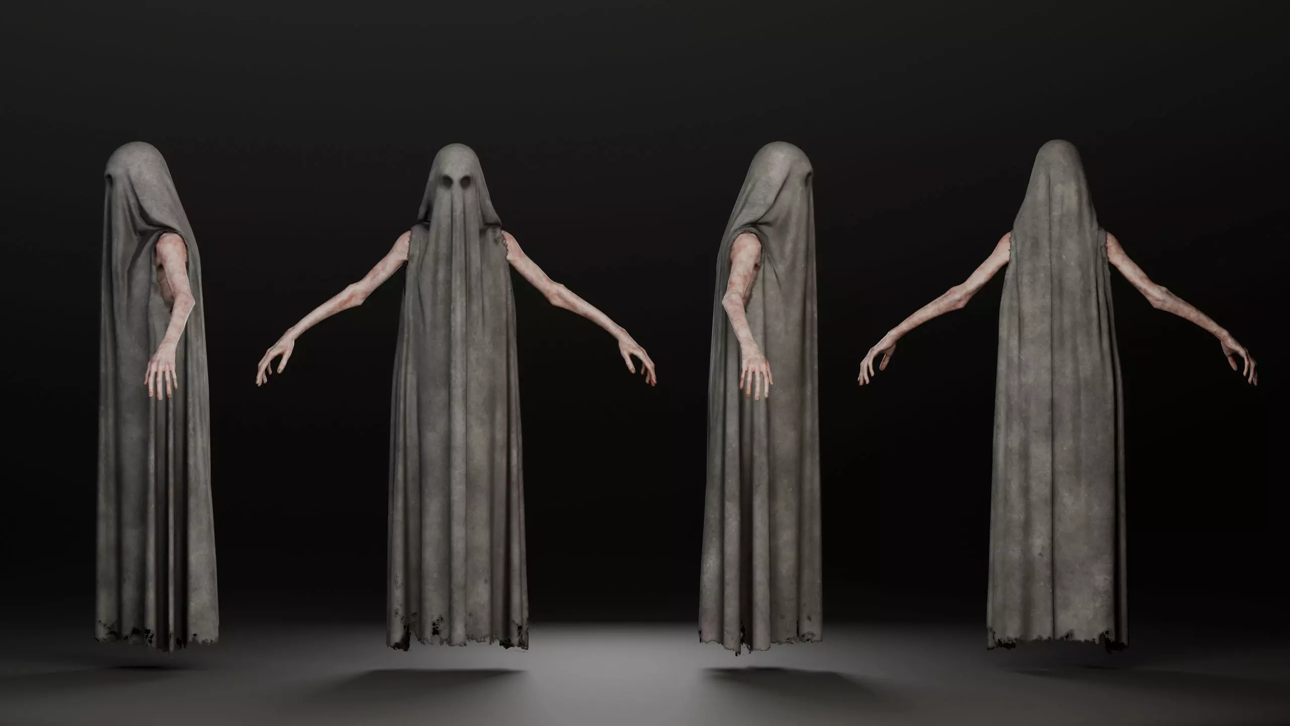 Flying Ghost Pack 3D Model Collection_13