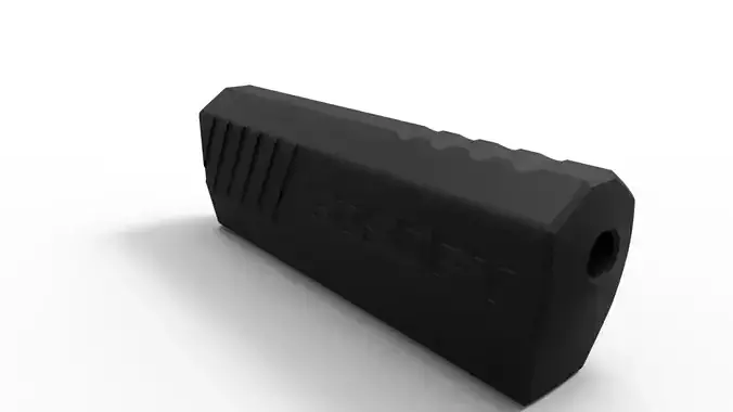 QUEBEC Airsoft Suppressor Model SR18 TCR10 RT V17 S3 18 cm