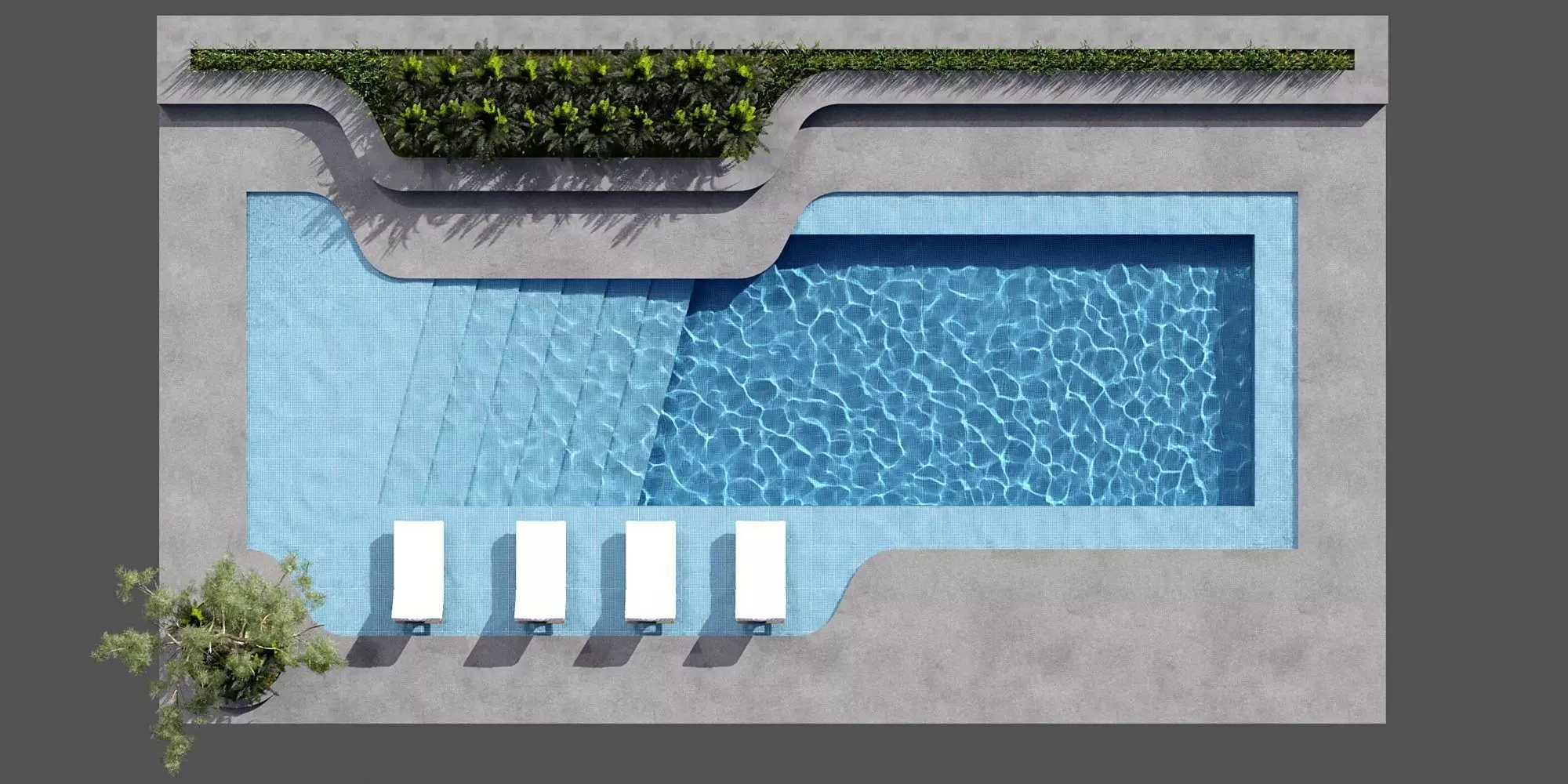 SWIMMING POOL NO116 A 3D model_3