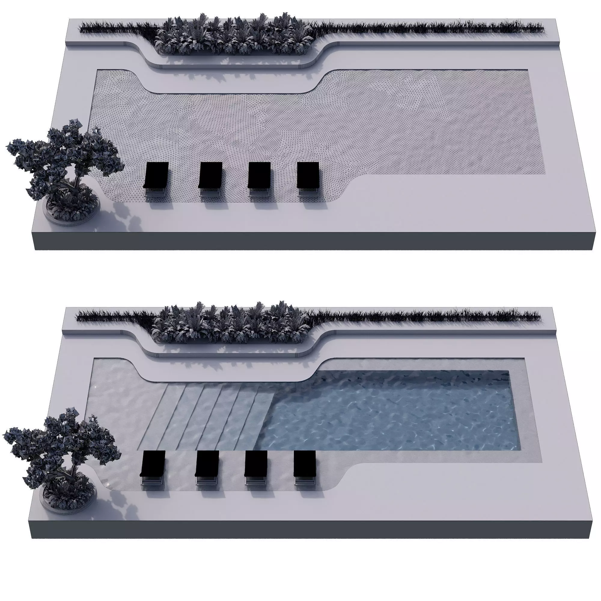 SWIMMING POOL NO116 A 3D model_10