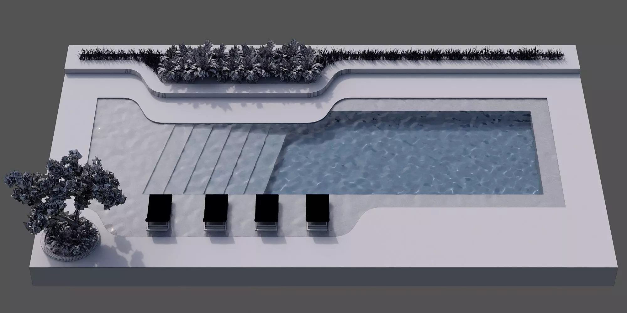 SWIMMING POOL NO116 A 3D model_12