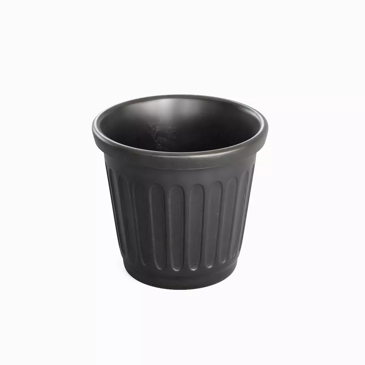 Plastic Flowerpot Set 3D model_16