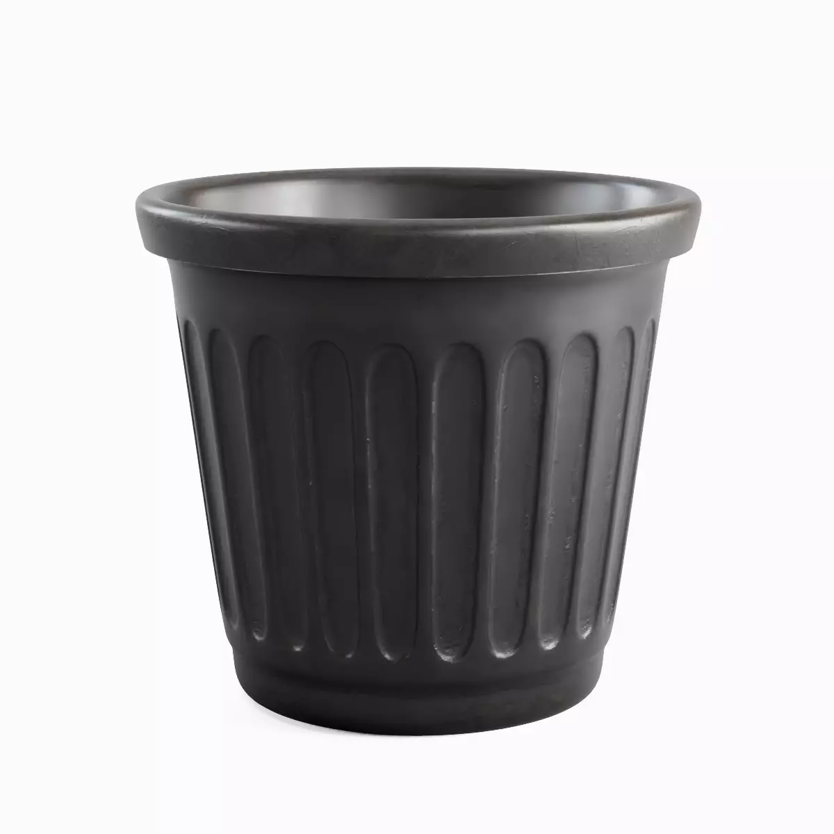 Plastic Flowerpot Set 3D model_14