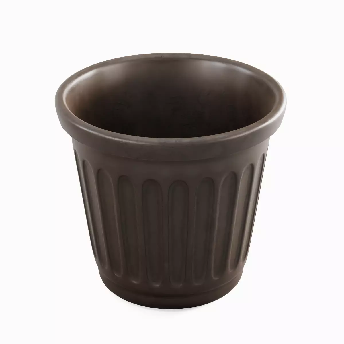 Plastic Flowerpot Set 3D model_5