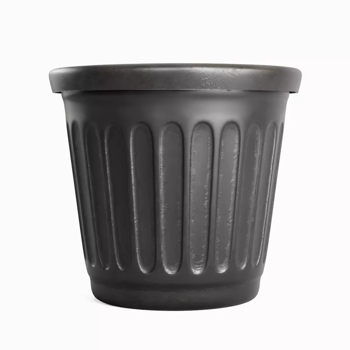 Plastic Flowerpot Set 3D model_13