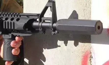 WASP Airsoft Suppressor Model SR12 RT V8 S2 12 cm