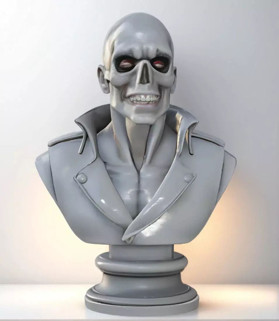 Apocalypse Bust 3D Model STL Printable 3D print model_0