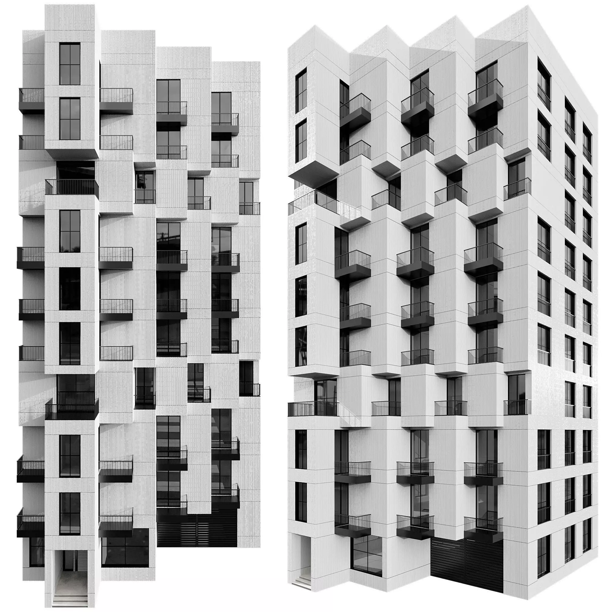 RESIDENTIAL BUILDING NO113 A 3D model
