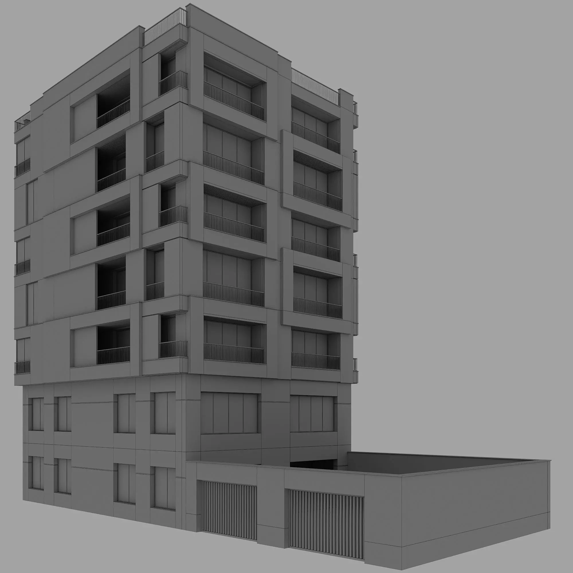 RESIDENTIAL BUILDING NO112 A 3D model_13