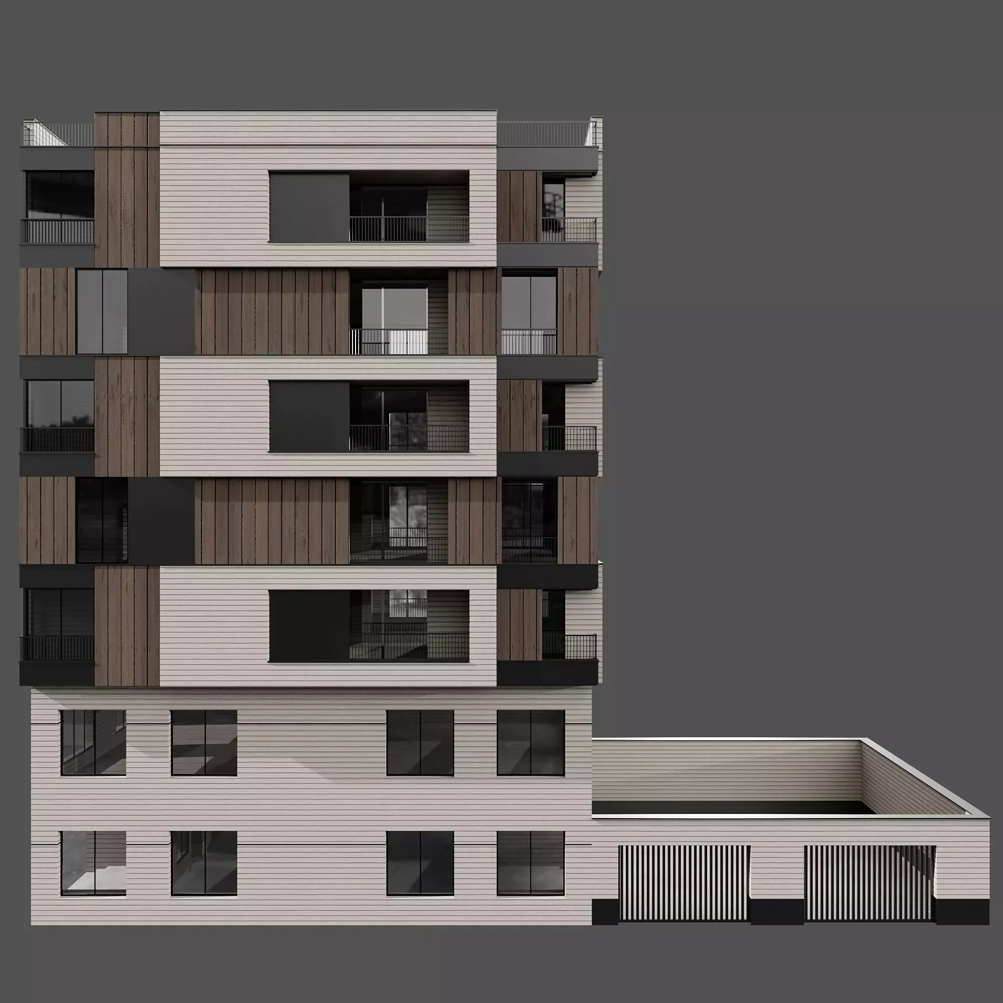 RESIDENTIAL BUILDING NO112 A 3D model_5