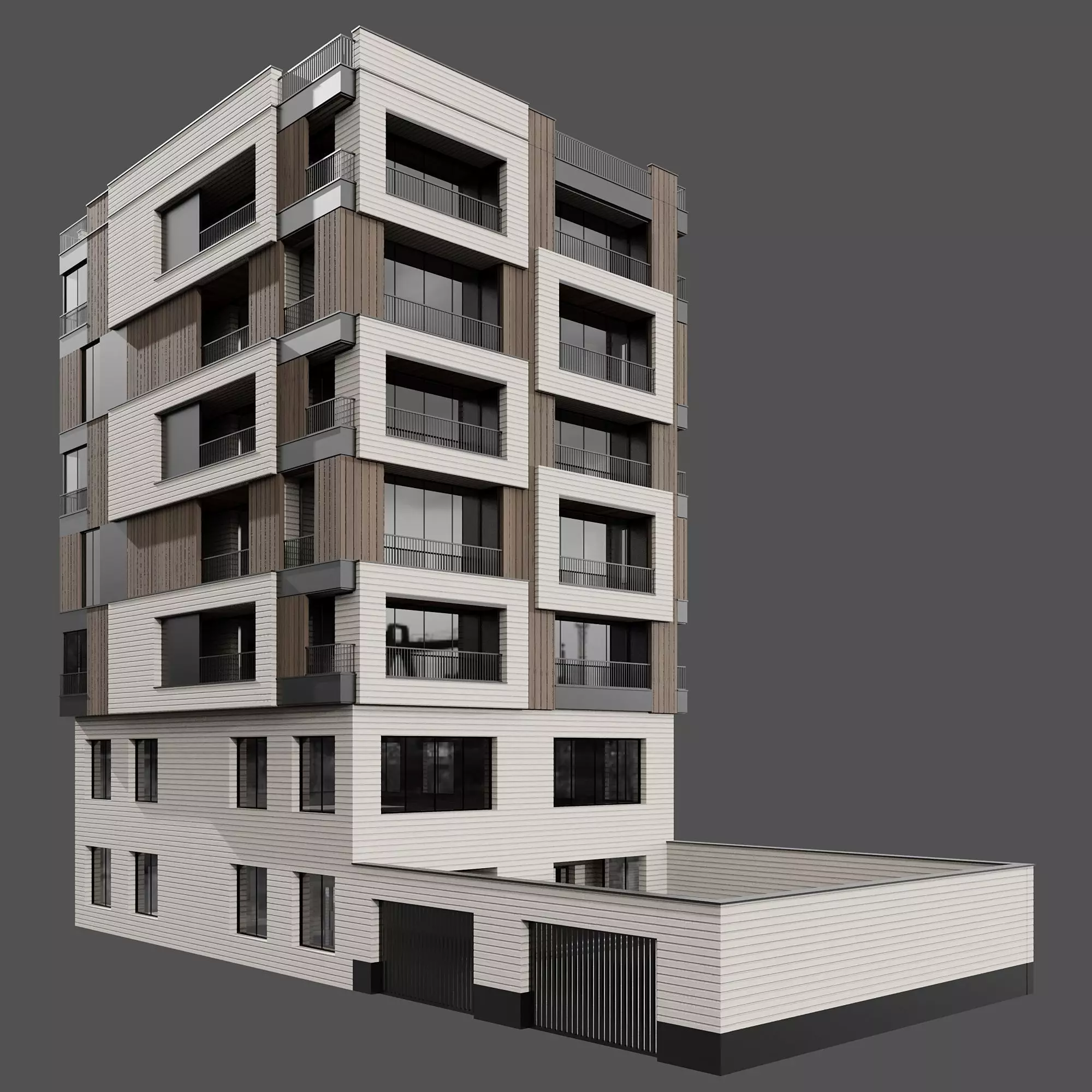 RESIDENTIAL BUILDING NO112 A 3D model_1