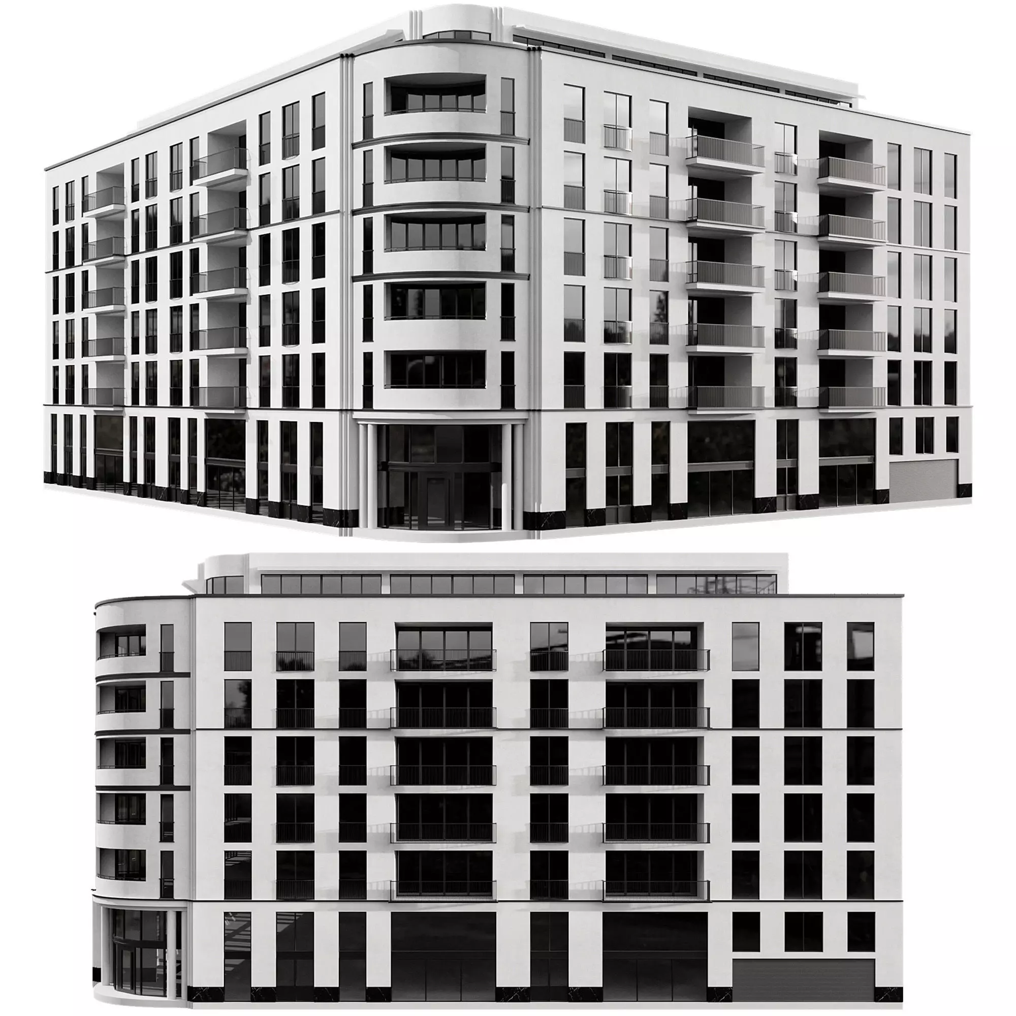 RESIDENTIAL BUILDING NO106 A 3D model_9
