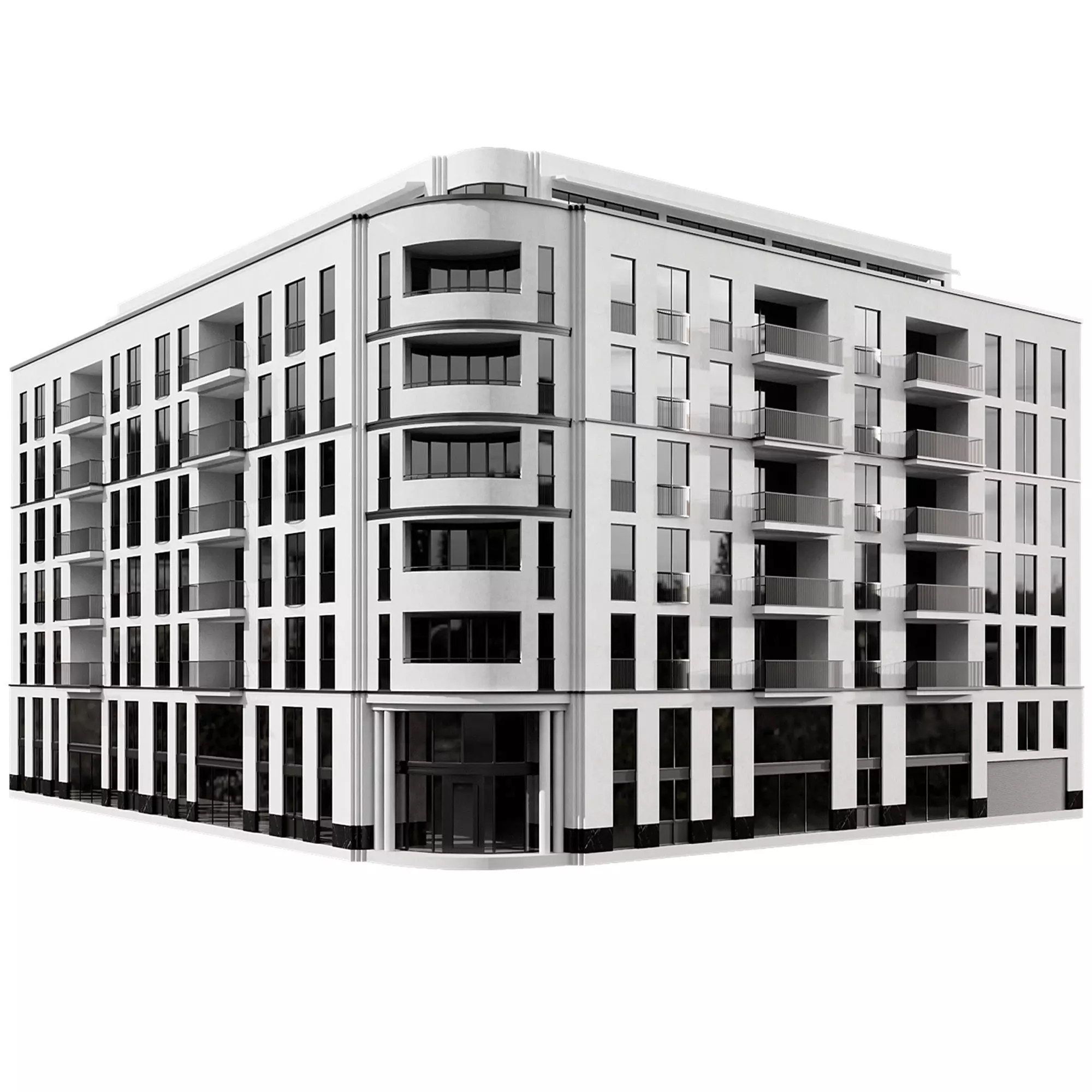 RESIDENTIAL BUILDING NO106 A 3D model_1