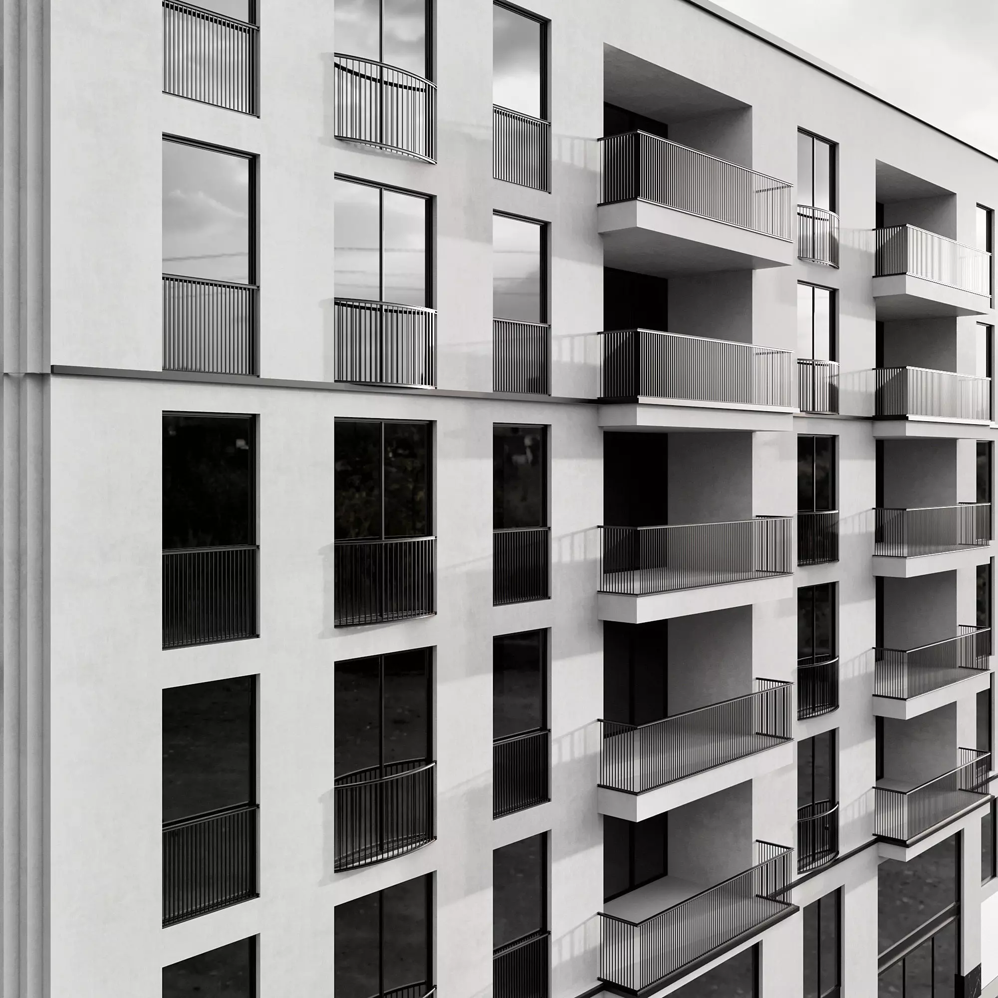 RESIDENTIAL BUILDING NO106 A 3D model_11