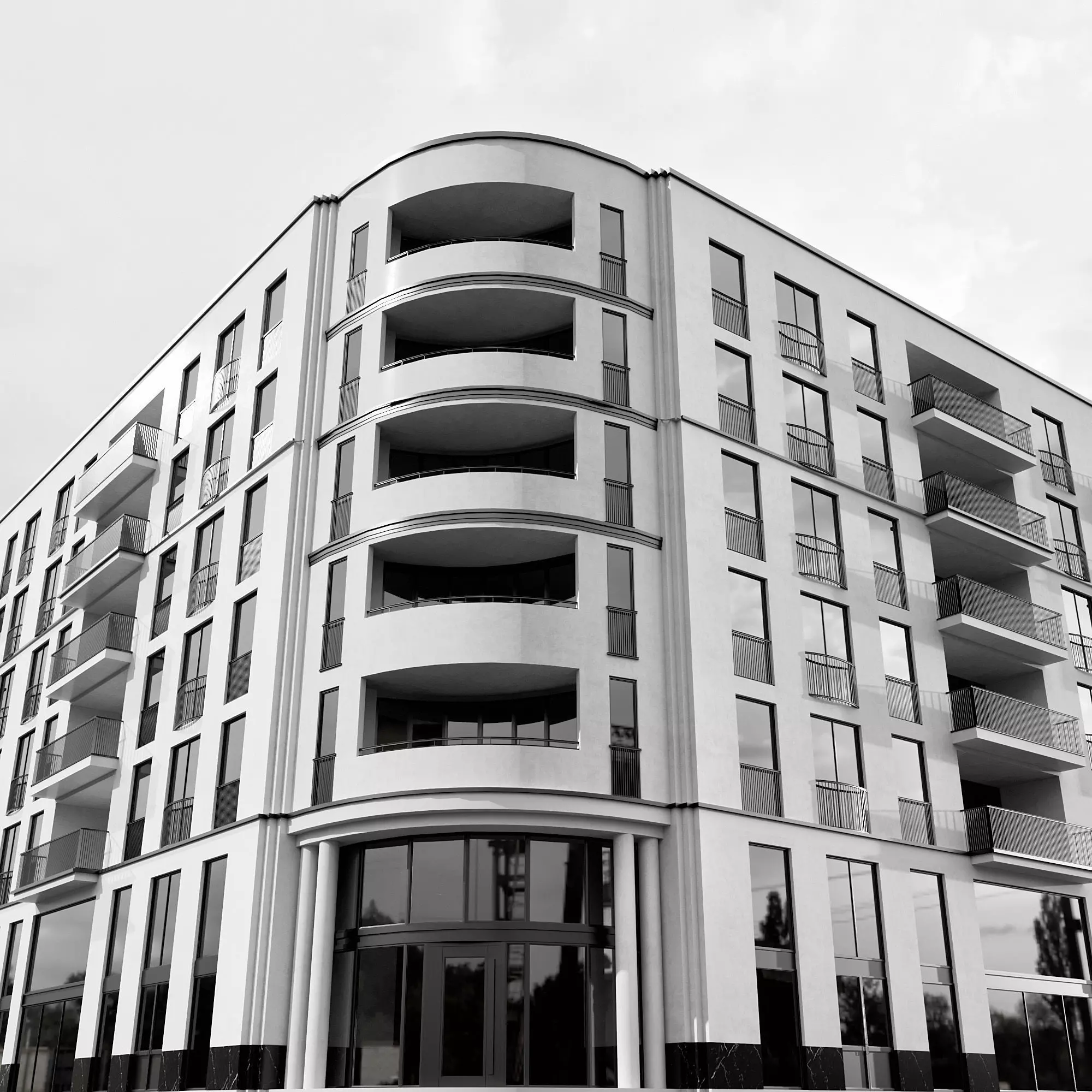 RESIDENTIAL BUILDING NO106 A 3D model_2