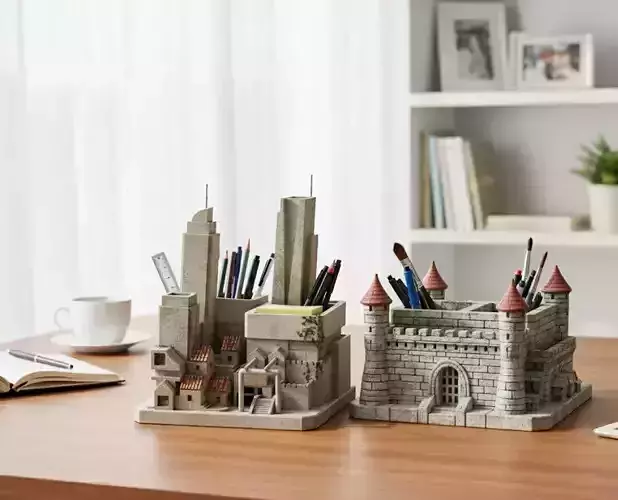 Architectural Desk Organizers