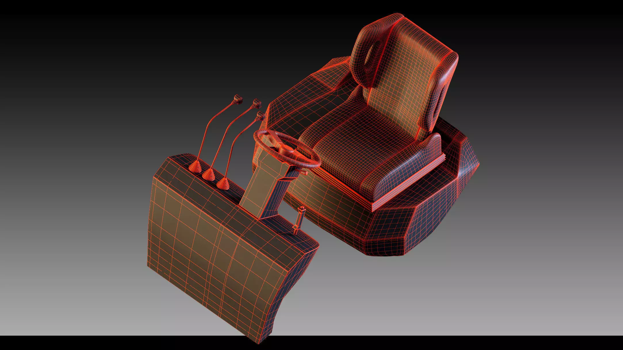 Heavy Machinery Collection Vol 01- Low-Poly 3D Model  Low-poly 3D model_23