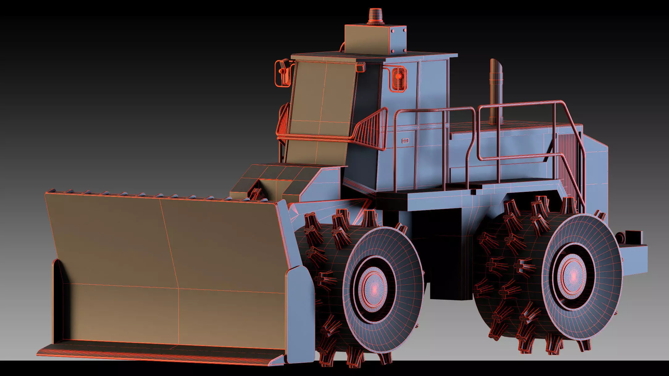 Heavy Machinery Collection Vol 01- Low-Poly 3D Model  Low-poly 3D model_22