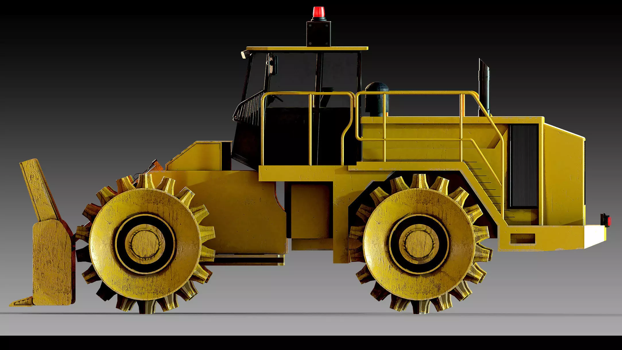 Heavy Machinery Collection Vol 01- Low-Poly 3D Model  Low-poly 3D model_5