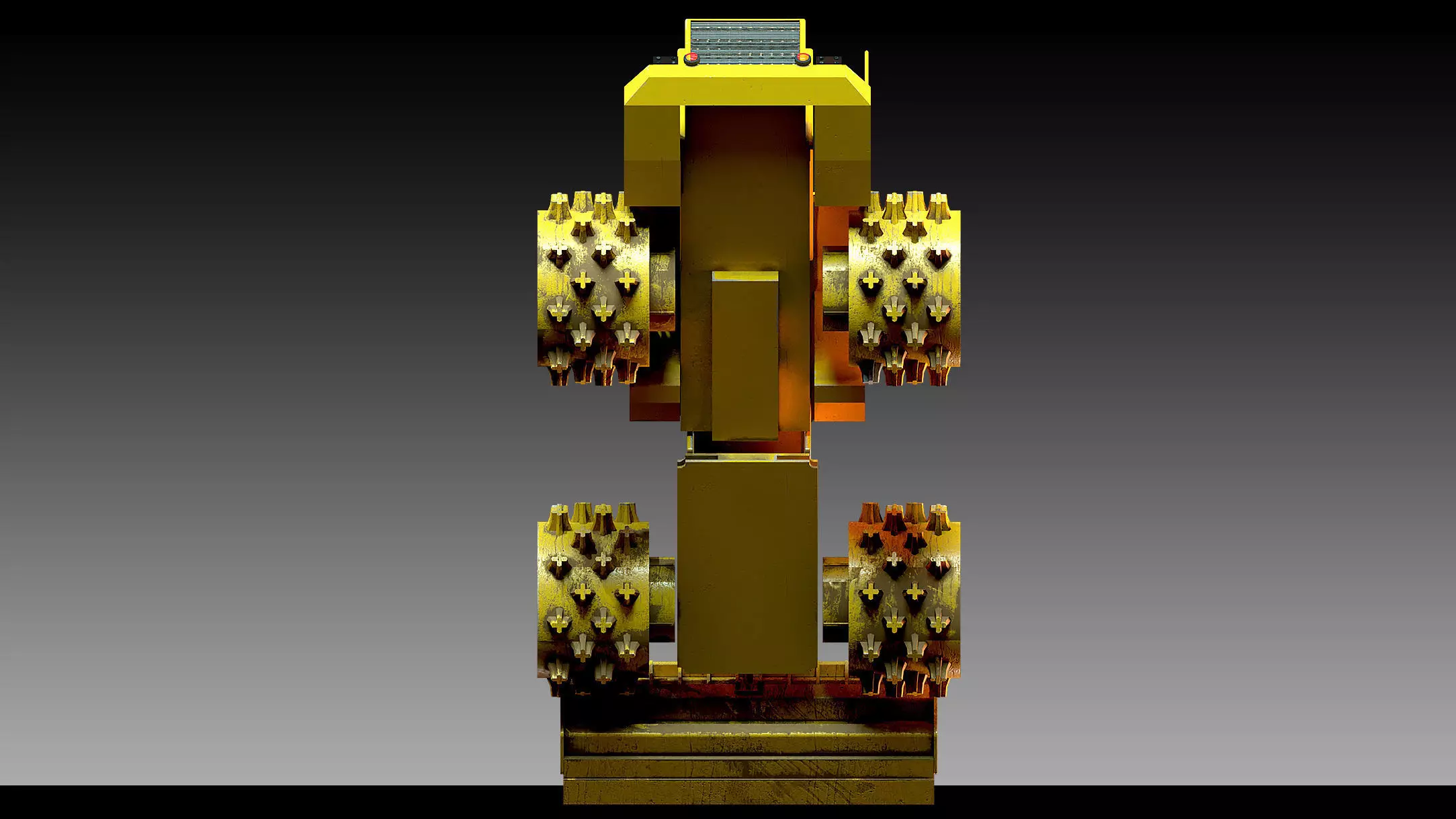 Heavy Machinery Collection Vol 01- Low-Poly 3D Model  Low-poly 3D model_17