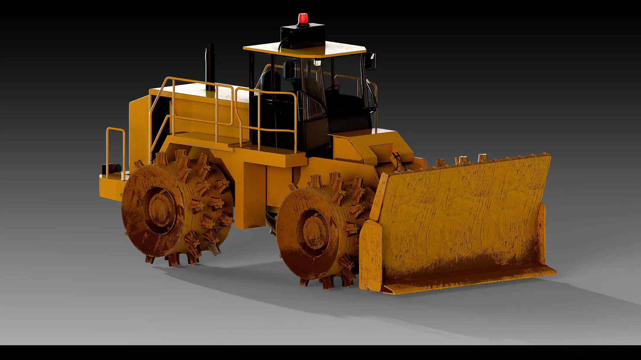 Heavy Machinery Collection Vol 01- Low-Poly 3D Model  Low-poly 3D model_11