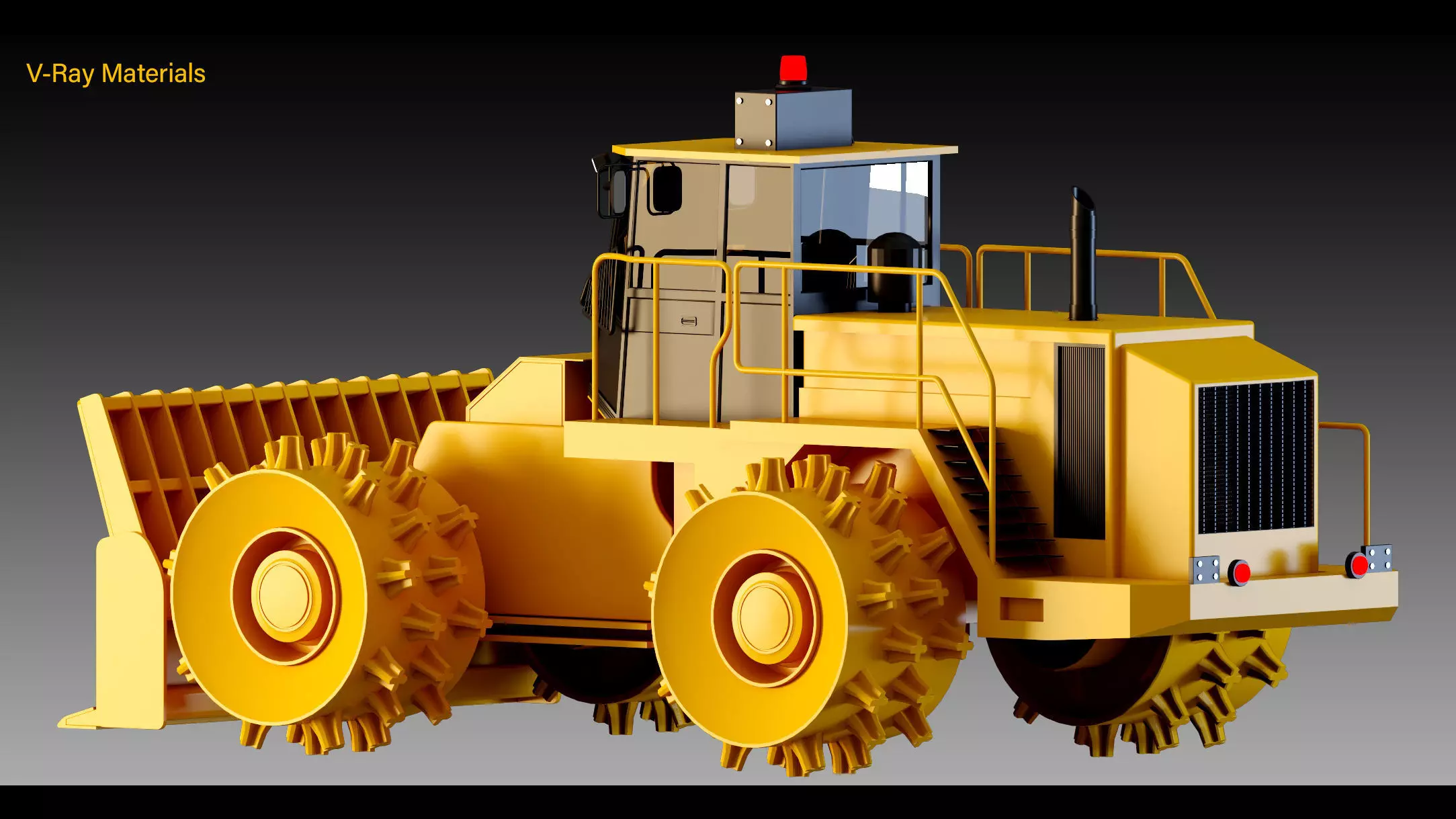 Heavy Machinery Collection Vol 01- Low-Poly 3D Model  Low-poly 3D model_26