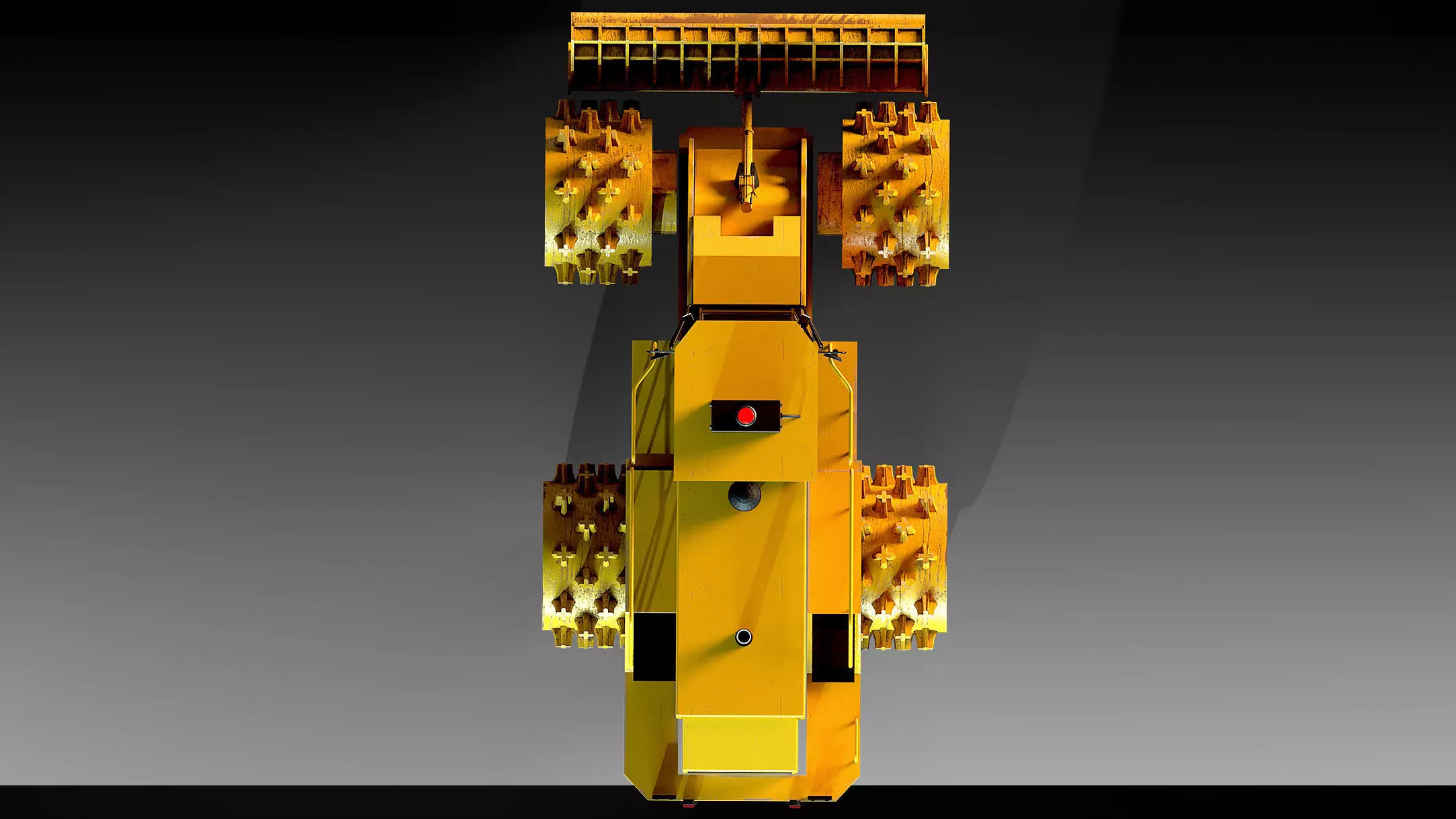 Heavy Machinery Collection Vol 01- Low-Poly 3D Model  Low-poly 3D model_16