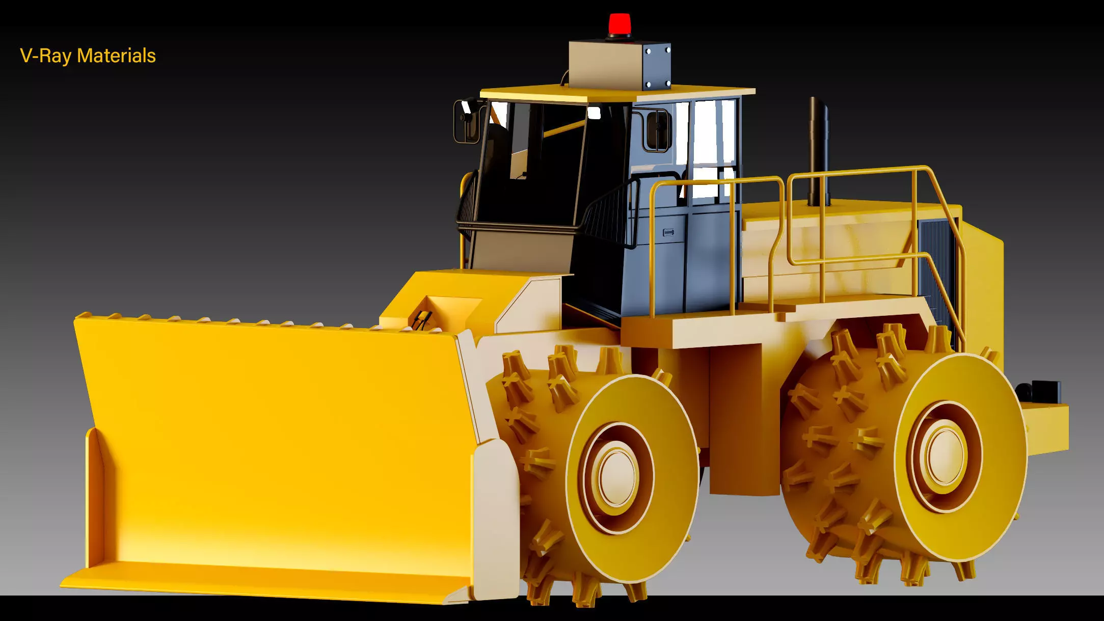 Heavy Machinery Collection Vol 01- Low-Poly 3D Model  Low-poly 3D model_24