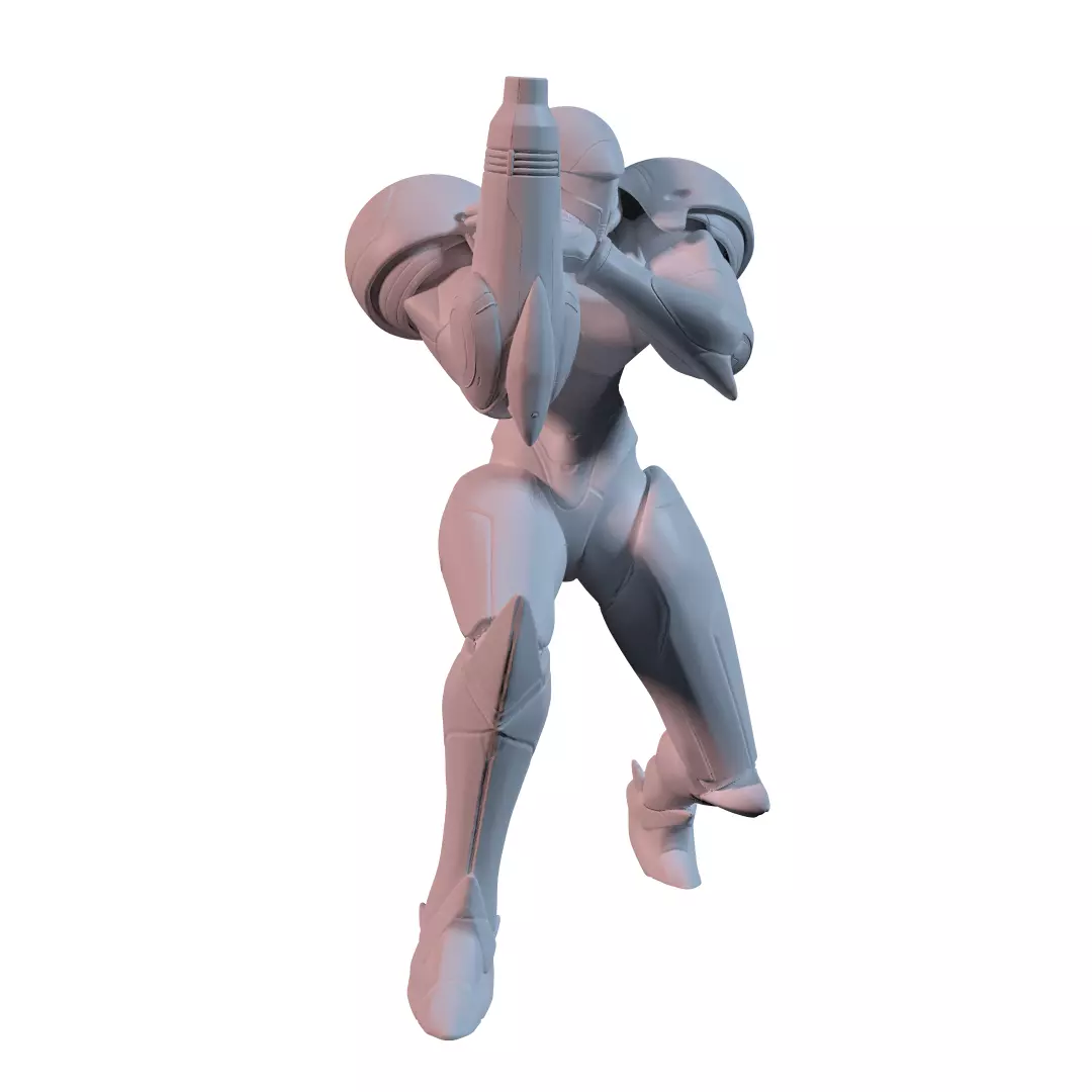 samus metroid 3dprint 3D print model_3