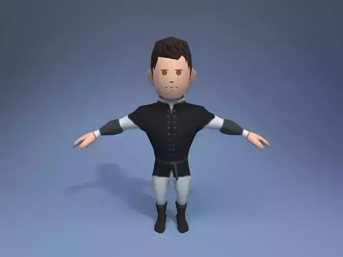 Medieval character noble 3