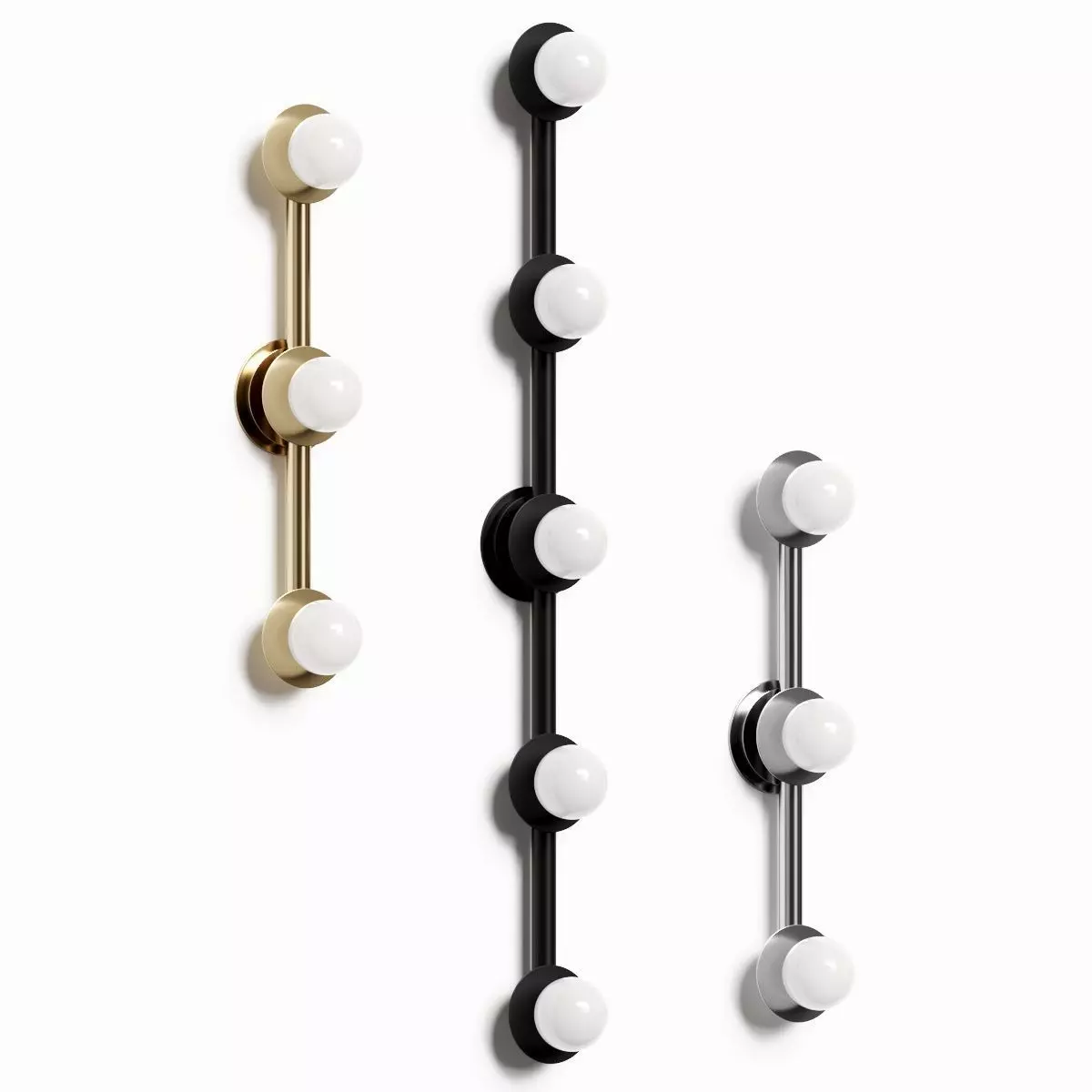 Lulu and Georgia Nodes Vanity Wall Lamp 3D model