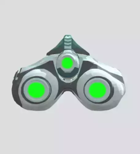 WHITE THEME SONAR GOGGLES 