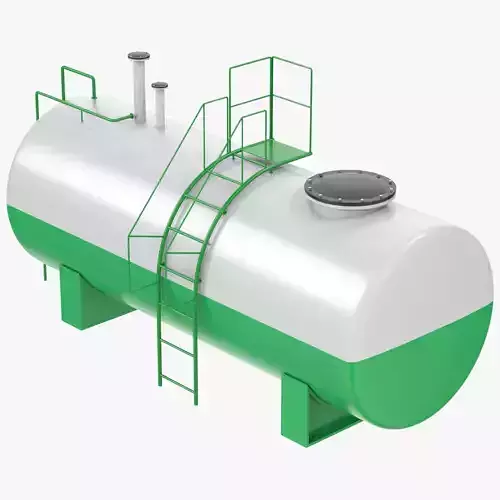 Green Industrial Tank PBR