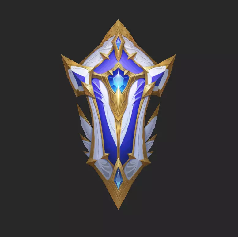 Light Divine Shields of the Archangel v2 Low-poly 3D model_1