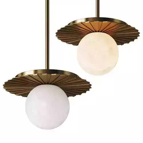 Northern Lights Vistal Opal Pendant Lamp