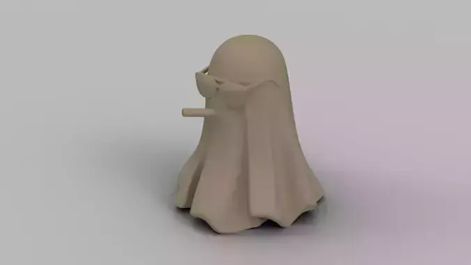 Stylish Ghost Halloween Figurine