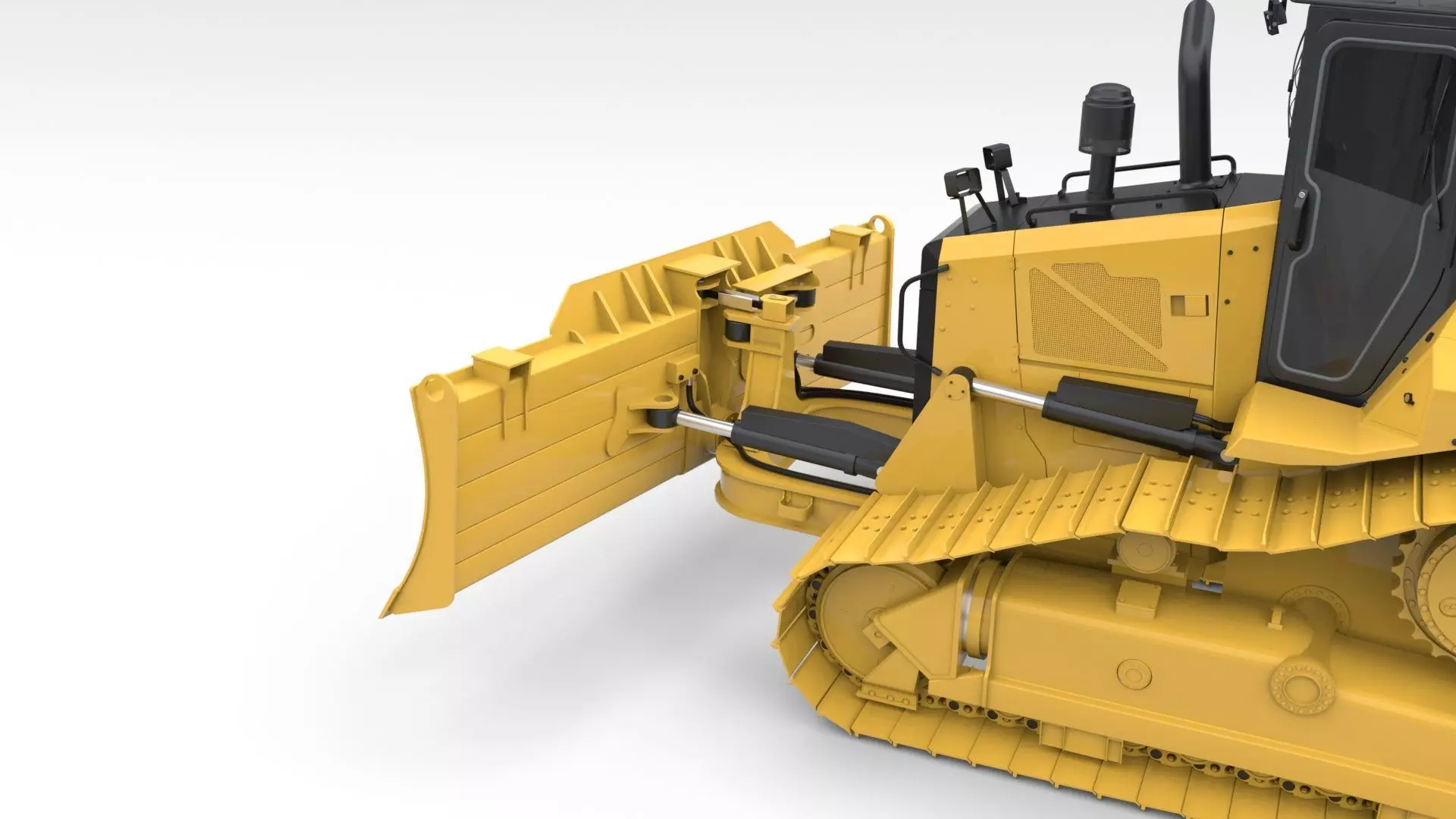 Medium Bulldozer 1 3D model_21