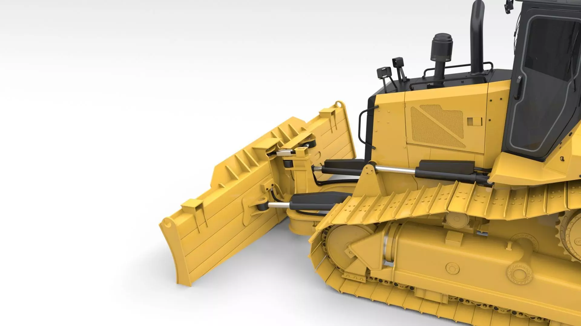Medium Bulldozer 1 3D model_28