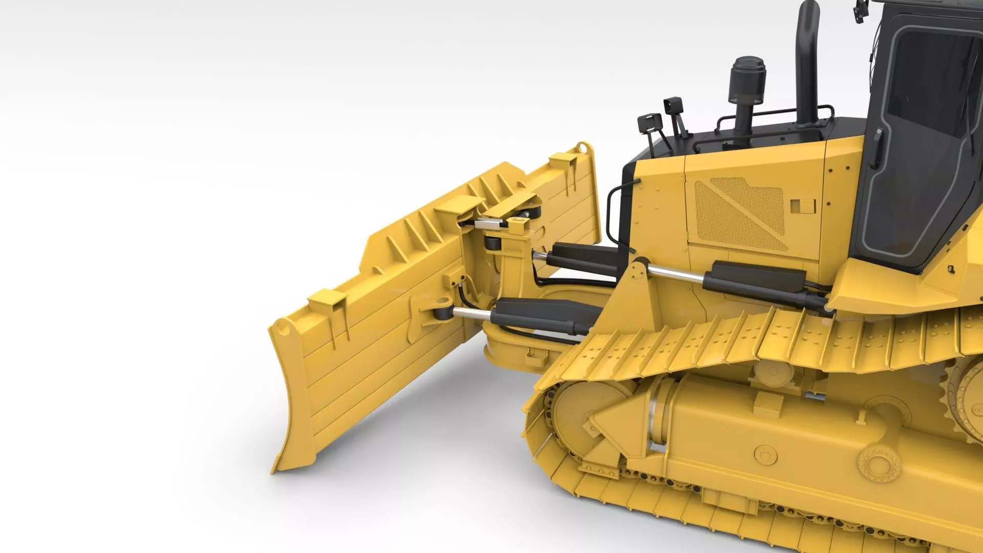 Medium Bulldozer 1 3D model_27