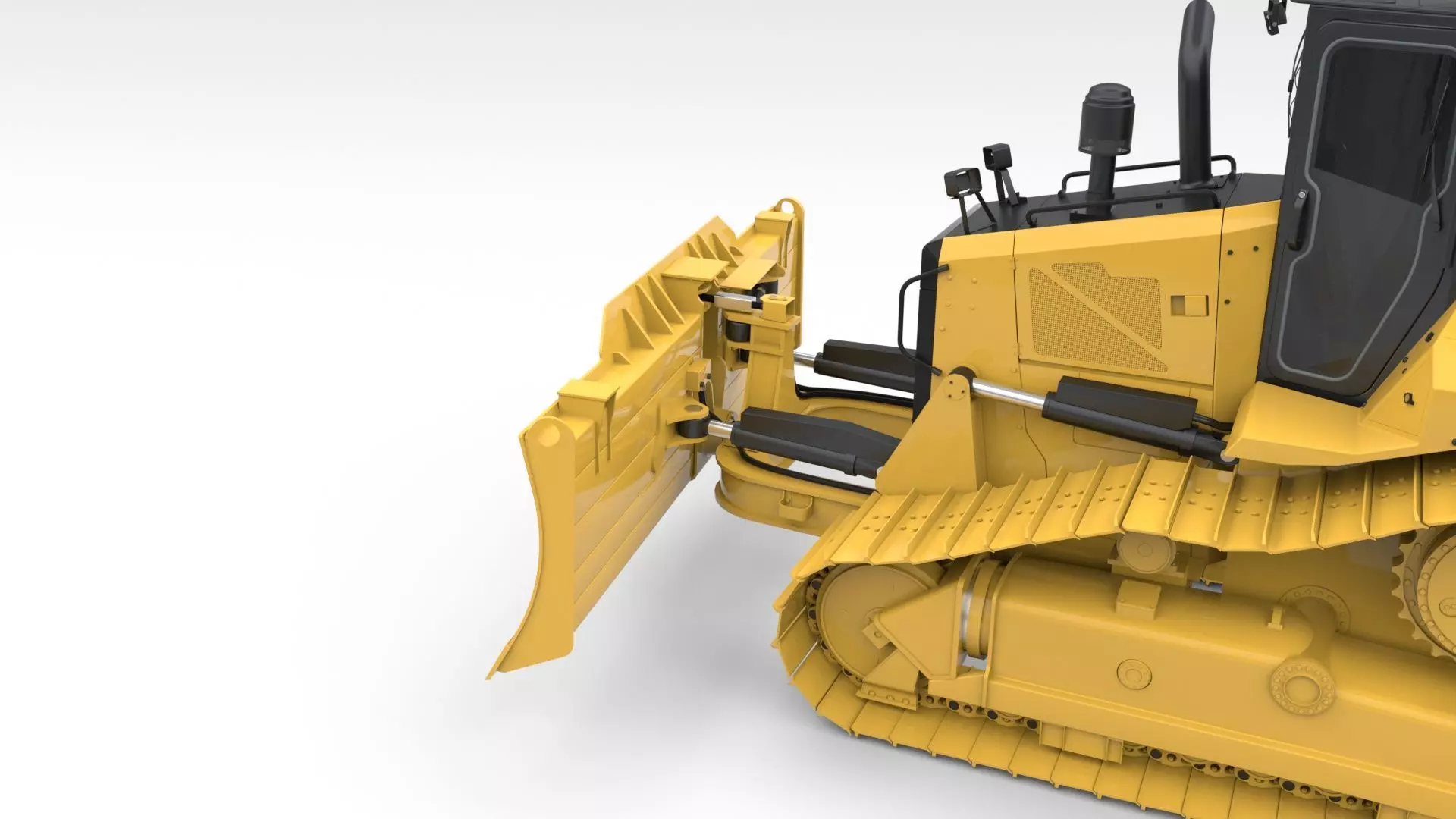 Medium Bulldozer 1 3D model_16