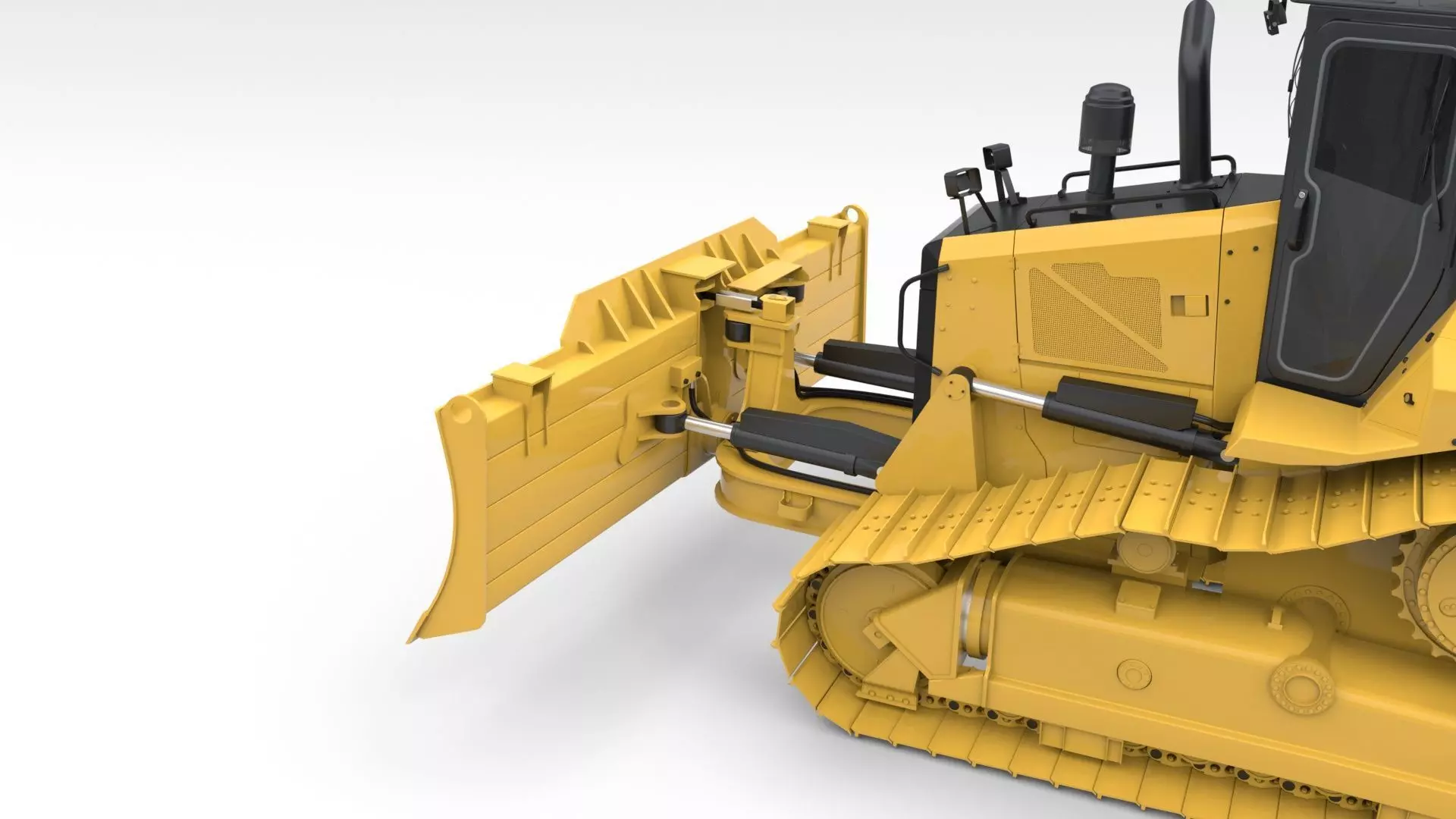 Medium Bulldozer 1 3D model_19