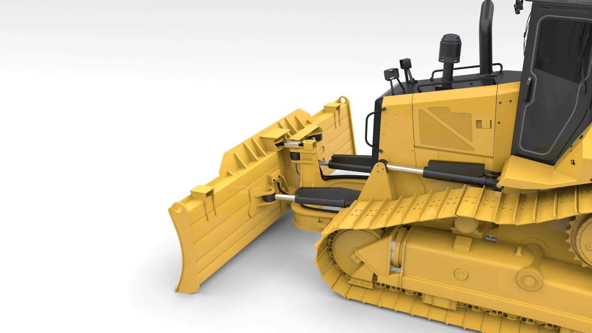 Medium Bulldozer 1 3D model_31