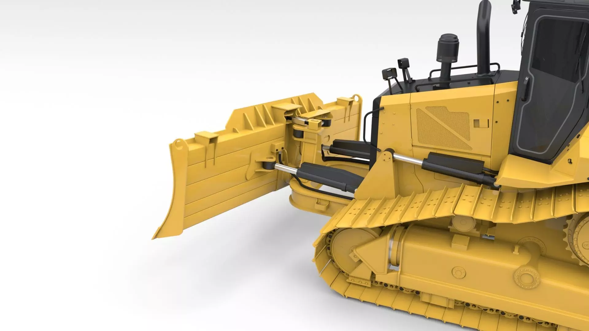 Medium Bulldozer 1 3D model_23