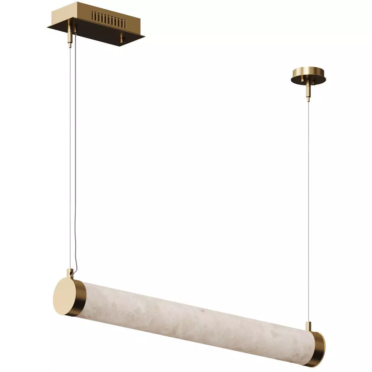 Northern Lights Geo Pendant Lamp 3D model_1