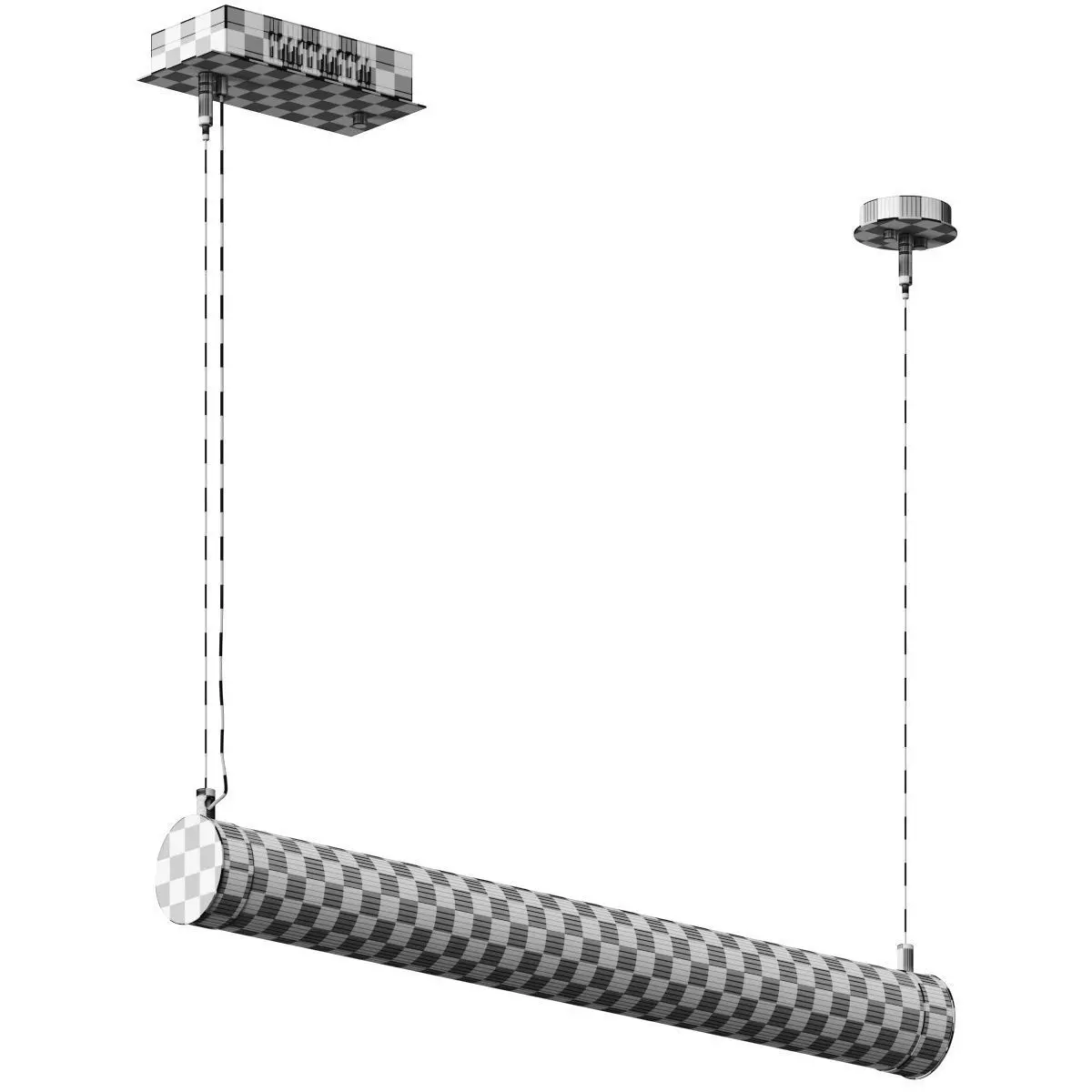 Northern Lights Geo Pendant Lamp 3D model_2