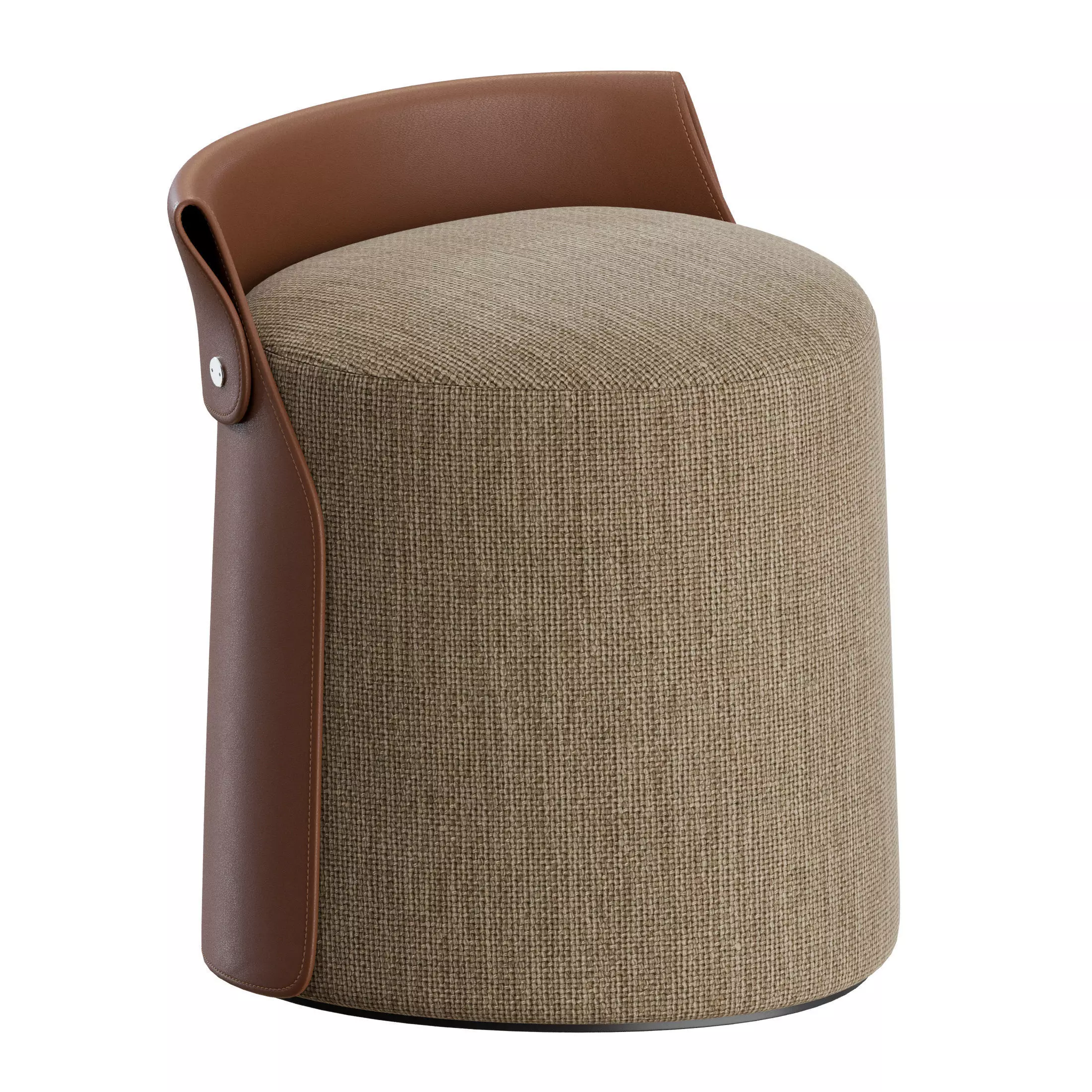 Ozzy Ottoman by Flexform 3D model_0
