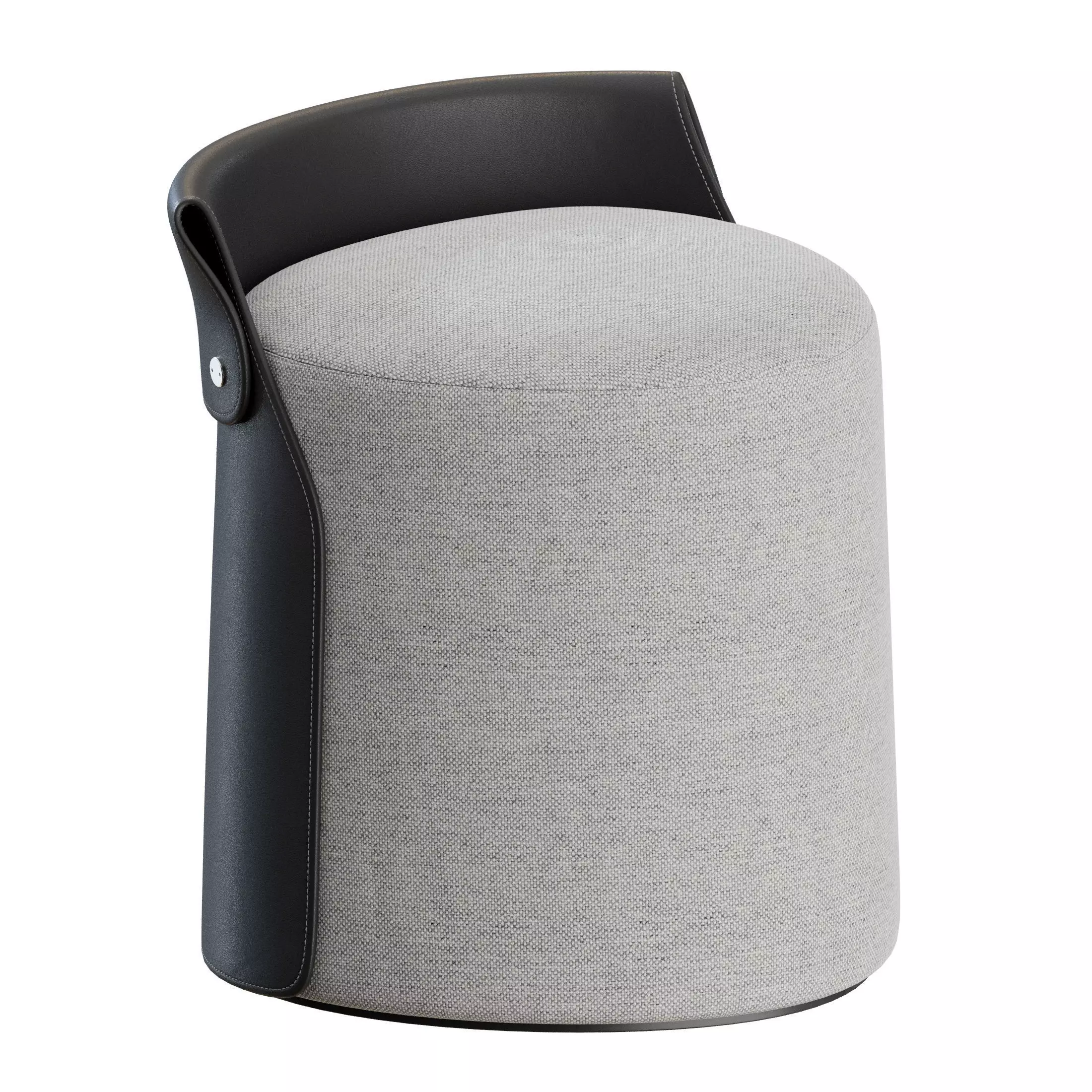 Ozzy Ottoman by Flexform 3D model_1