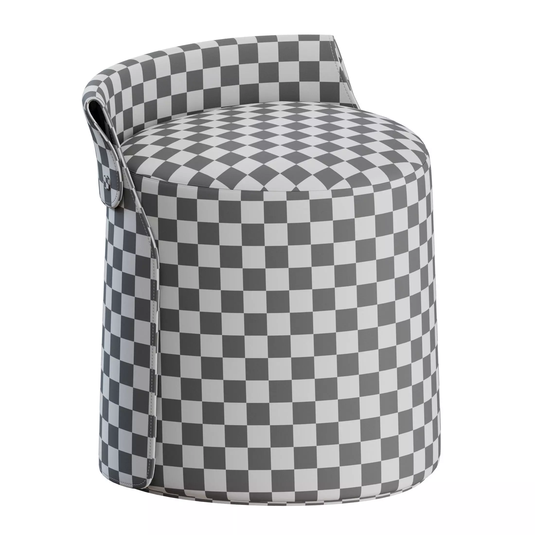 Ozzy Ottoman by Flexform 3D model_2